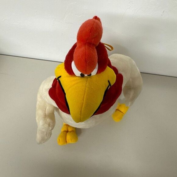 Vintage Looney Tunes Foghorn Leghorn Plush Toy 1995 Ace Novelty 12' Inch - Picture 10 of 10